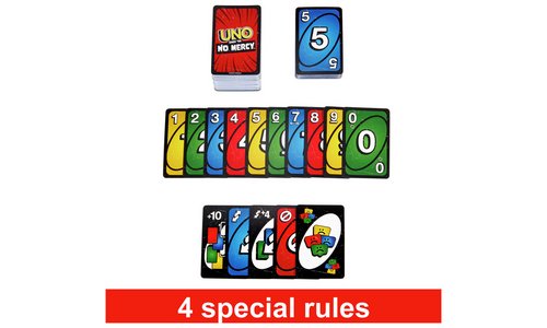 UNO Show 'em No Mercy Card Game