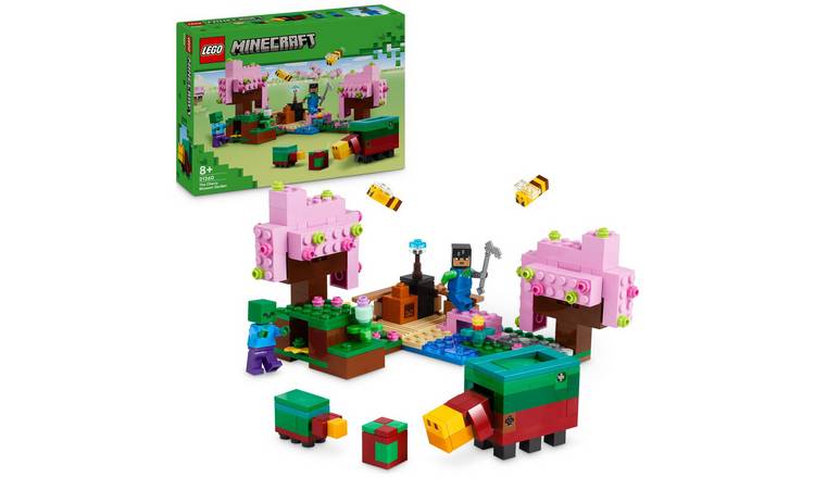 LEGO Minecraft The Cherry Blossom Garden Building Toy 21260