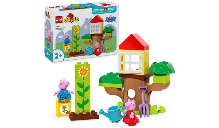 LEGO DUPLO Peppa Pig Garden and Tree House Toddler Toy 10431