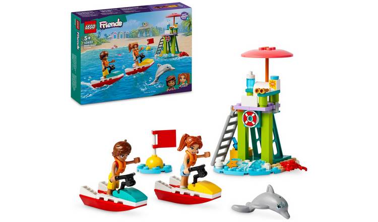 LEGO Friends Beach Water Scooter Toy Mini-Doll Set 42623