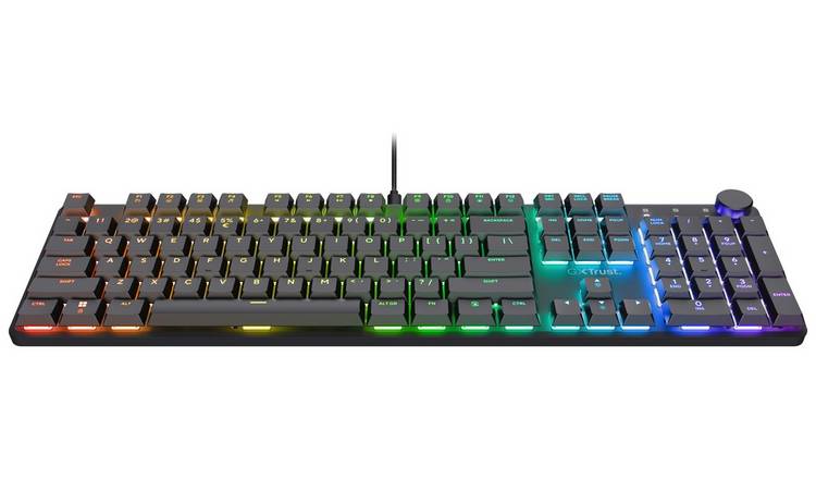 Trust GXT 866 Torix Mechanical Wired Gaming Keyboard - Black