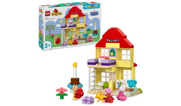 LEGO DUPLO Peppa Pig Birthday House Toy for Toddlers 10433