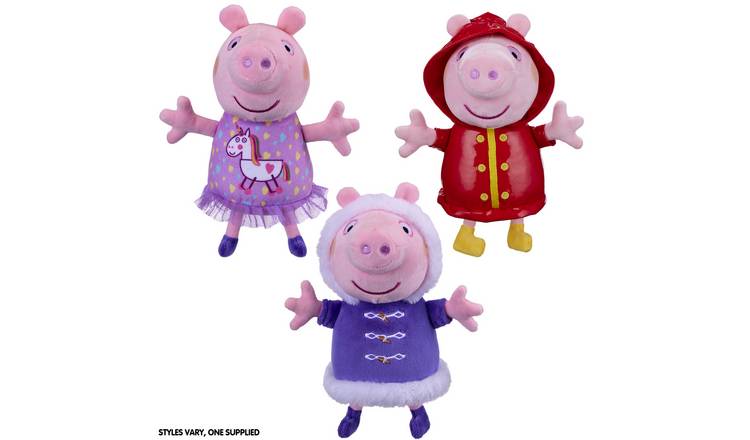 Peppa pig hot sale soft toy argos