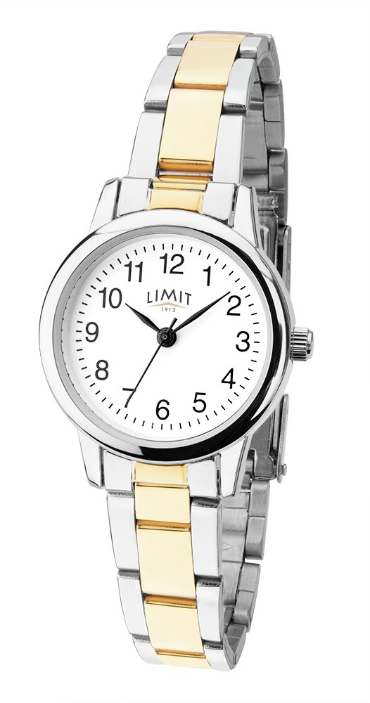 Limit Ladies Two Tone Stainless Steel Bracelet Watch Review