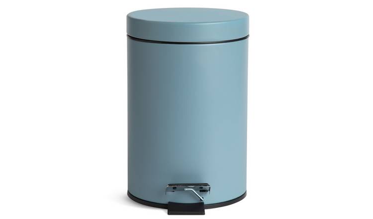 Argos Home 3 Litre Pedal Bin - Blue