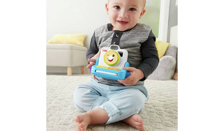 Fisher-Price Laugh & Learn Click & Learn Instant Camera Toy