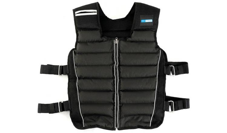 Pro Fitness 10kg Weighted Vest - Black