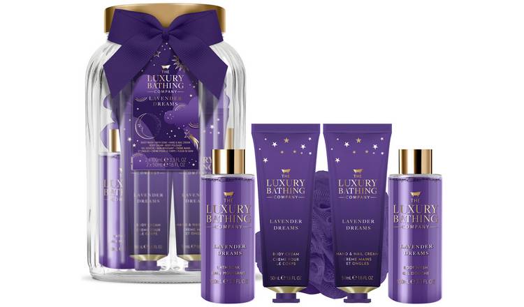 The Luxury Bathing Company Lavender Jar Body Care Gift Set