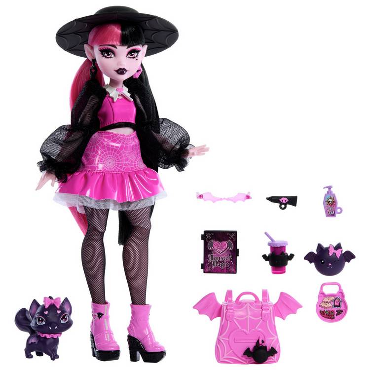 Monster High Draculaura Fashion Doll & Accessories 0