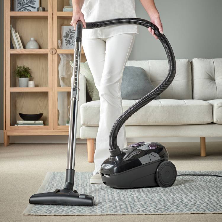 Bush Bagged Cylinder Corded Vacuum Cleaner 0