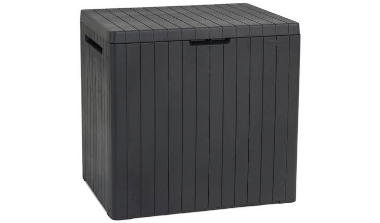 Keter City 113L Outdoor Garden Storage Box - Graphite