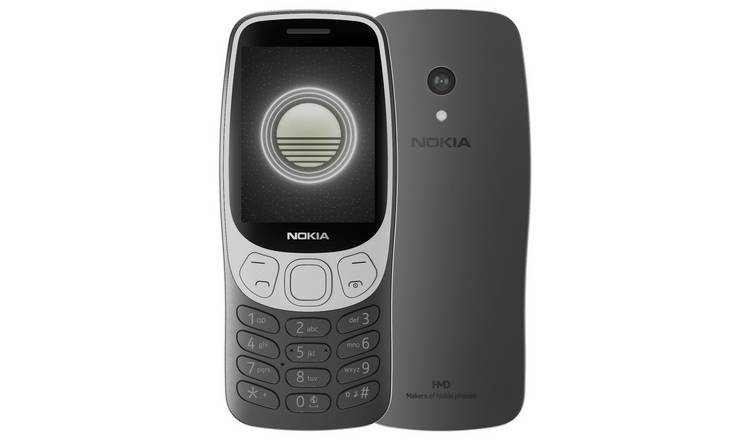 SIM Free Nokia 3210 Mobile Phone - Grunge Black