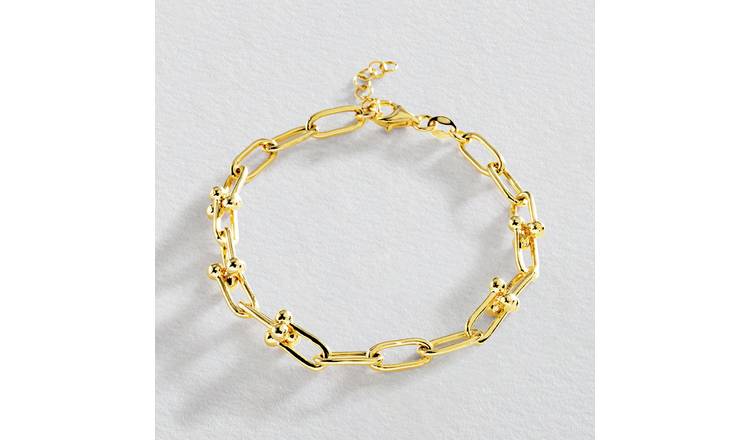 Revere 9ct Gold Plated Sterling Silver Bracelet