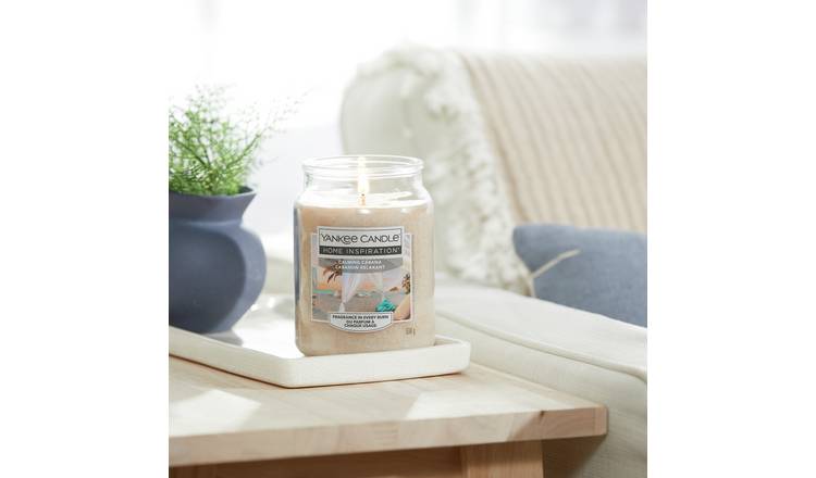 Buy Yankee Home Inspiration Large Jar Candle - Calming Cabana | Candles ...