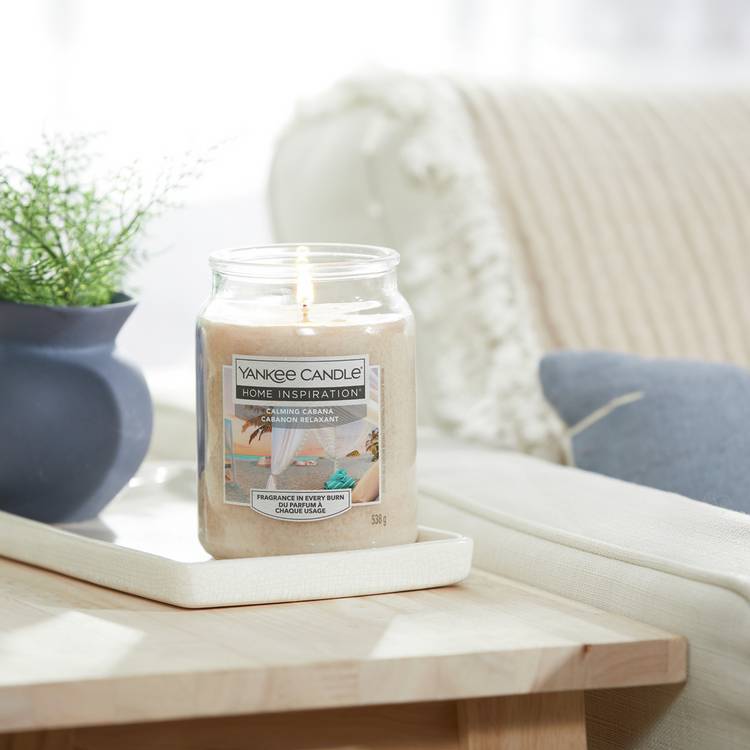 Yankee Home Inspiration Large Jar Candle - Calming Cabana 0
