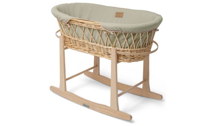 Clair de Lune Organic Wicker Moses - Sage 