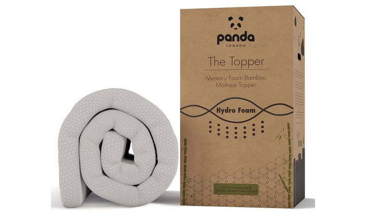 Panda London Memory Foam Bamboo Mattress Topper - Double