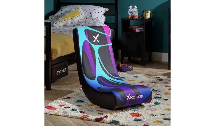 X Rocker Galaxy Video Rocker Junior Gaming Chair - Purple