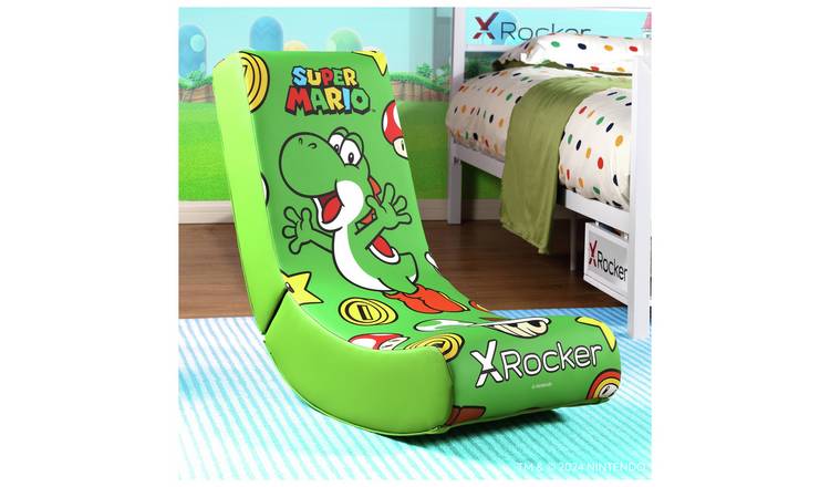 X Rocker Power Up Edition Junior Gaming Chair - Yoshi