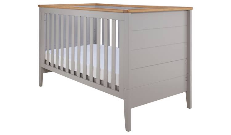 Cuggl store oak cot