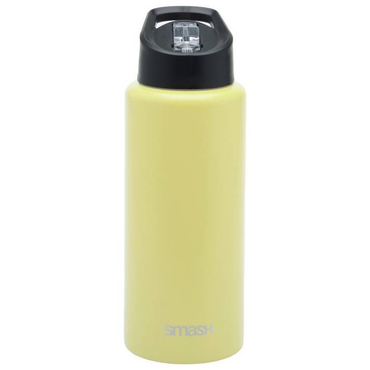 Smash Yellow Stainless Steel Sipper Water Bottle - 1 litre 0