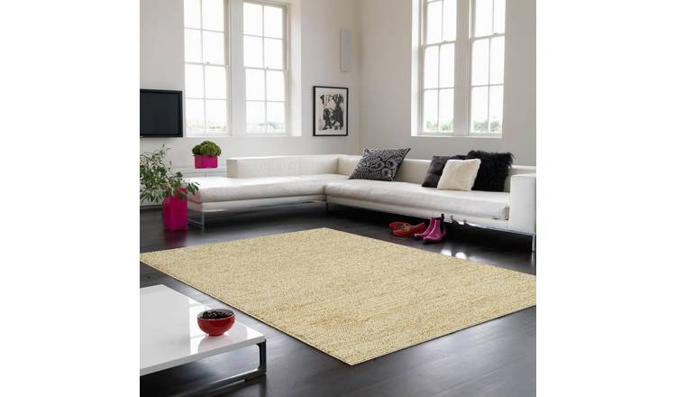 Mega Flooring Beige Handmade Plain Runner - 66 x 200cm