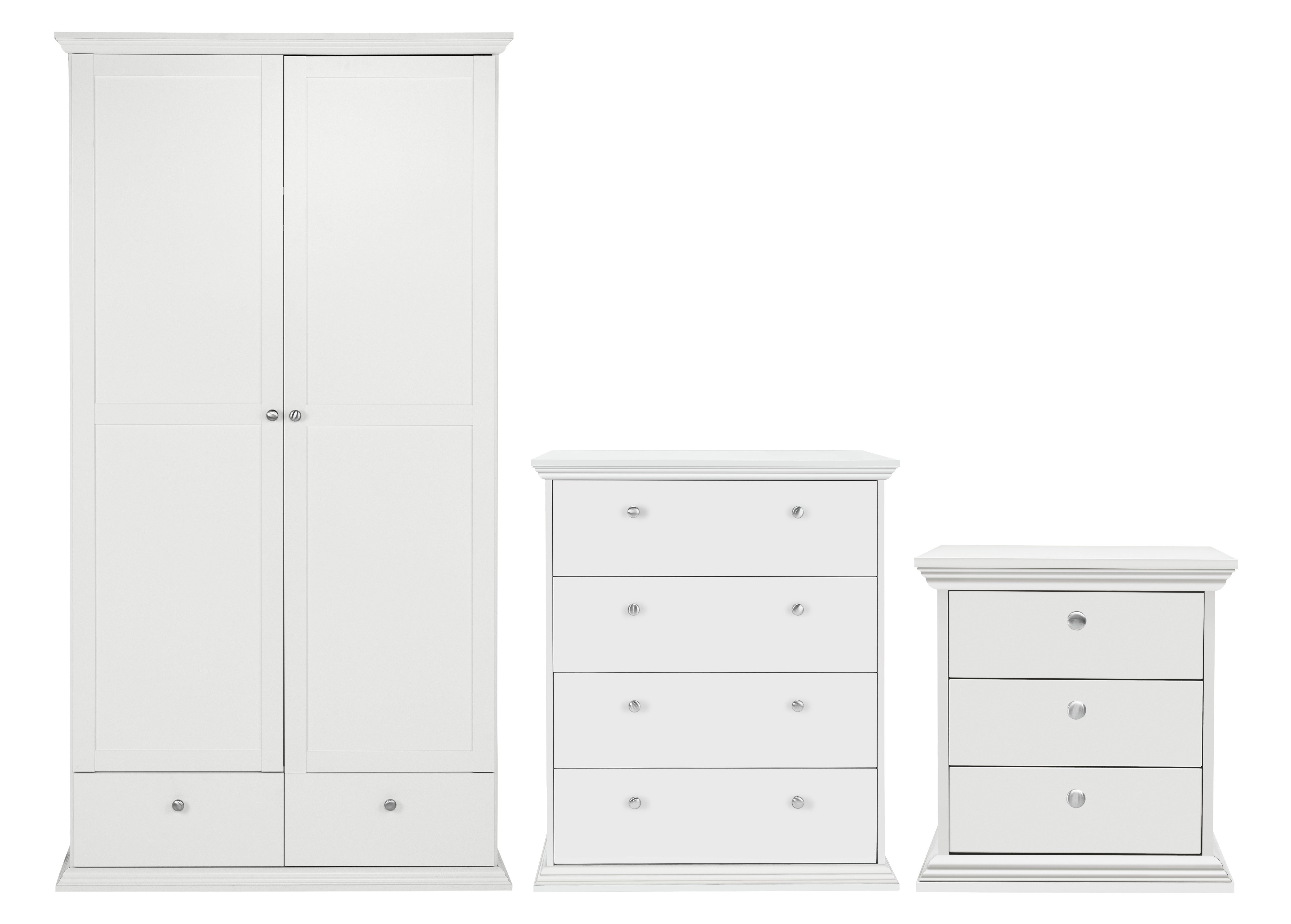 Argos Home Canterbury 3 Piece Bedroom Package - White