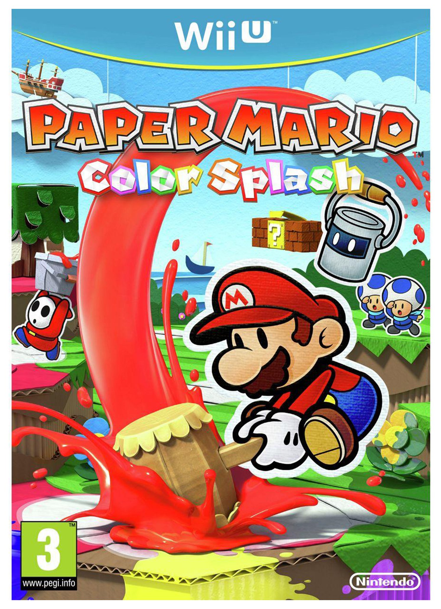 Paper Mario: Colour Splash Nintendo Wii U Game