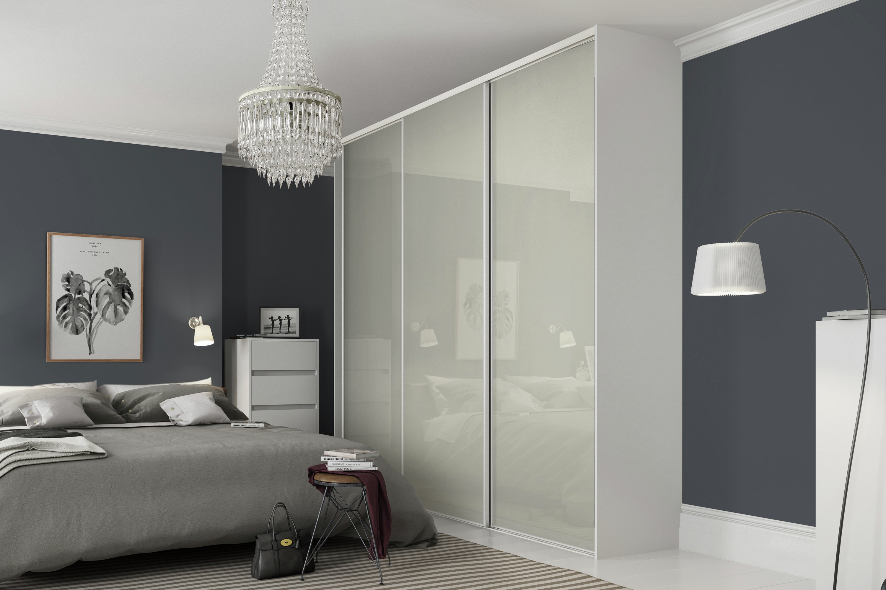 Sliding Glass Wardrobe Door W914mm Reviews