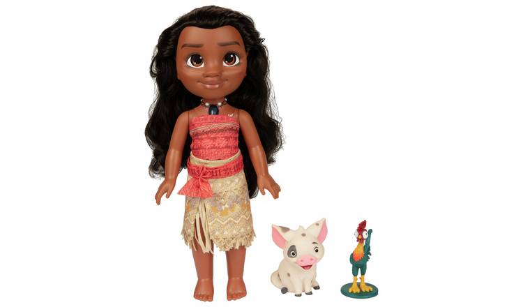Singing Moana Feature Doll and Friends - 15inch/38cm