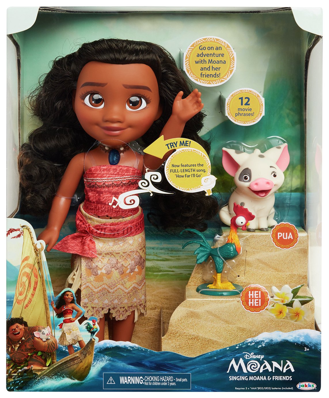 moana doll argos