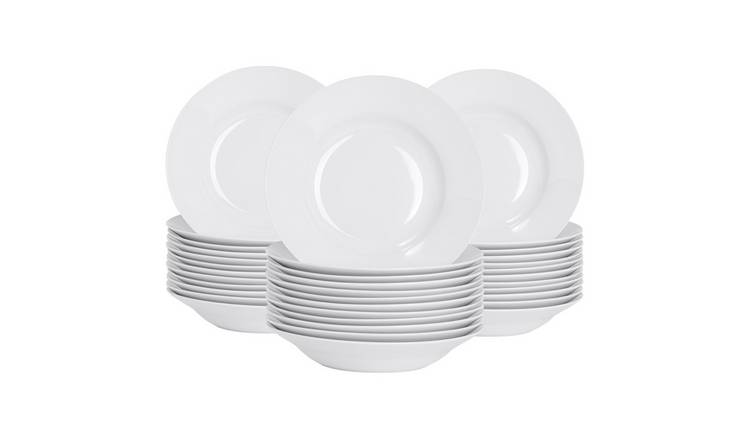 Argon Tableware Classic White Soup Bowls - Pack of 36