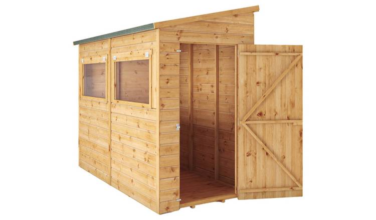 Mercia Premium Shiplap Pent Shed - 8 x 4ft