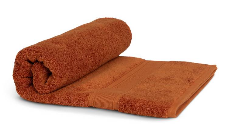 Habitat Supersoft Bath Towel - Copper