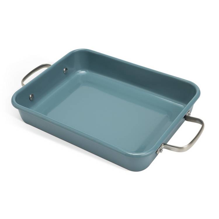 Habitat Medium Enamel Coated Carbon Steel Roaster 0