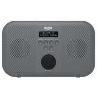 Bush Portable Stereo DAB Radio - Grey 