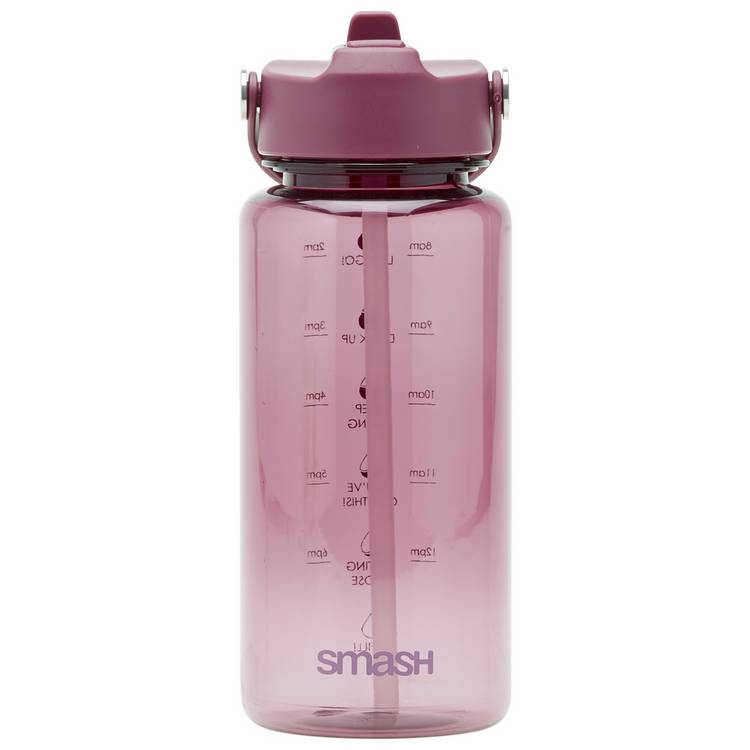 Smash Burgundy Tracker Sipper Water Bottle - 800ml 0