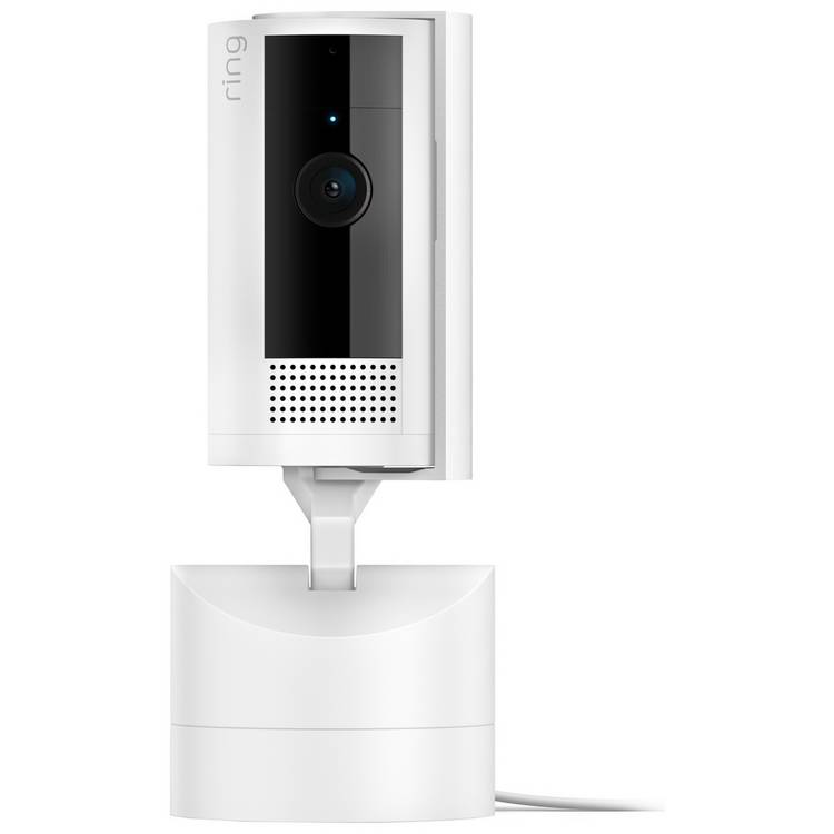 Ring Pan-Tilt Indoor Plug-In CCTV Security Camera - White 0