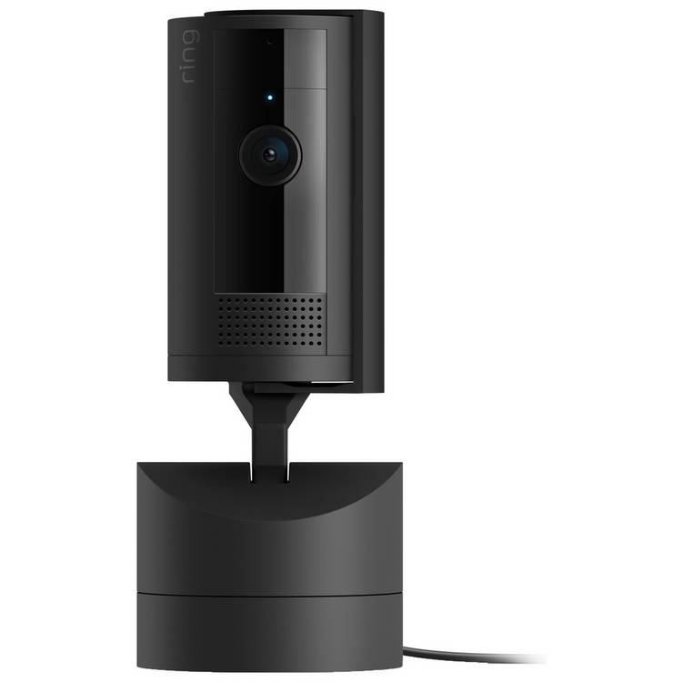 Ring Pan-Tilt Indoor Plug-In CCTV Security Camera - Black 0