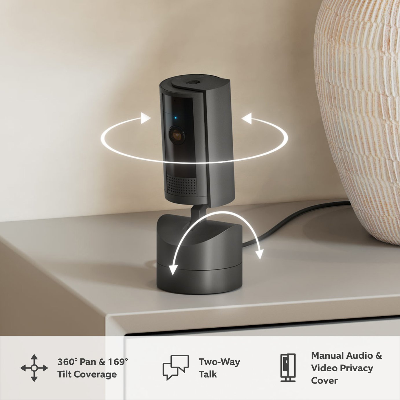 Ring Pan-Tilt Indoor Cam - White | B0CG2VRZWD Ring Pan-Tilt Indoor Cam - White | B0CG2VRZWD
