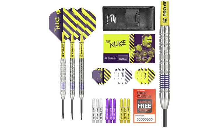 Target Luke Littler 22g 80% Tungsten Darts Set