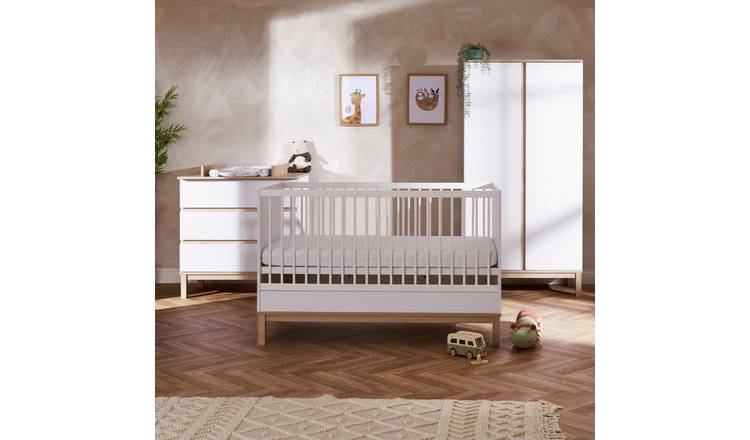 Buy Obaby Astrid 3 Piece Nursery Furniture Set White Nursery furniture sets Argos