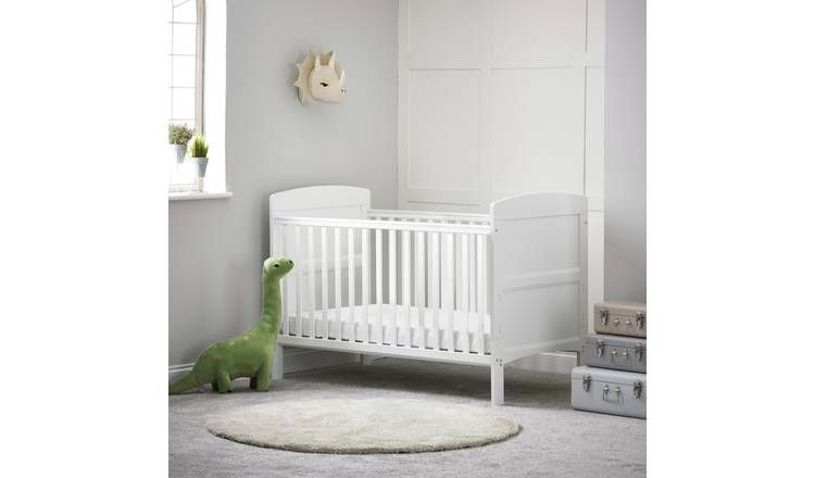 Buy Obaby Grace Cot Bed Cot Top Changer Mattress White Cots and cot beds Argos