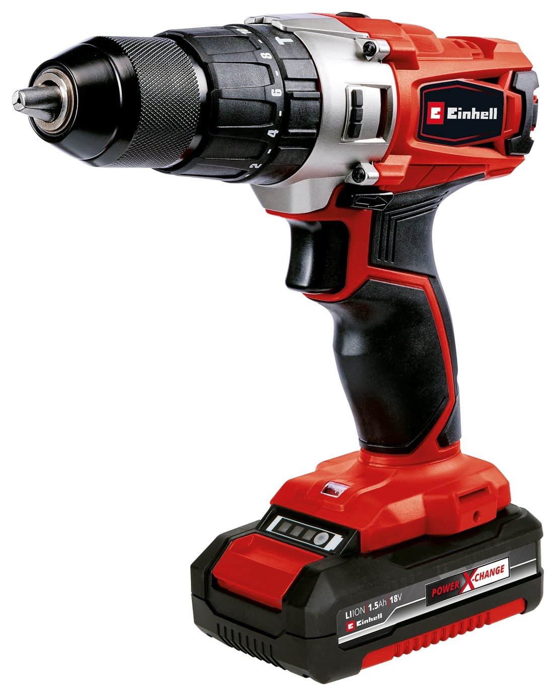 Einhell 1.5Ah Cordless Combi Drill Set - 18V