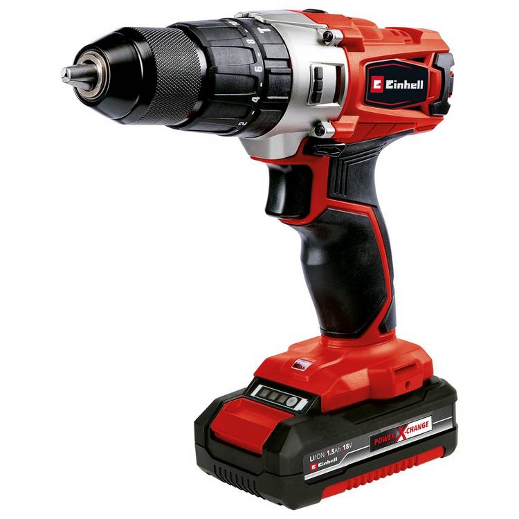 Einhell 1.5Ah Cordless Combi Drill Set - 18V 0
