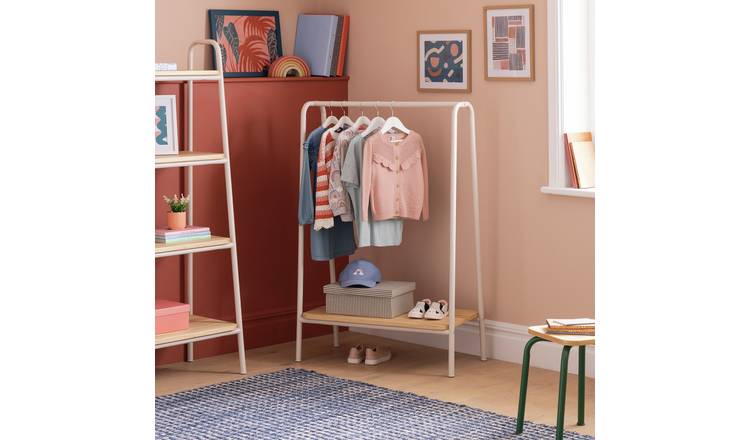 Habitat Kids Monty Clothes Rails - Light Grey