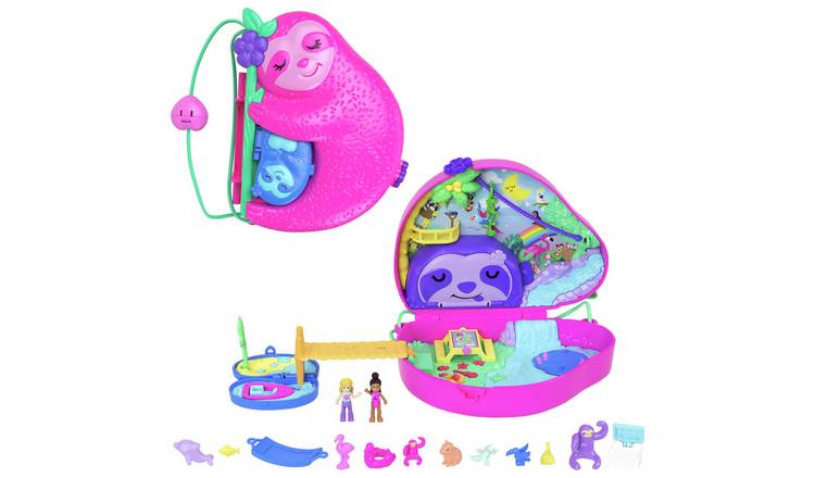 Polly Pocket Polly & Friends Pack Family Picnic Theme Heart-Shaped