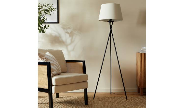 Habitat Cortillo Base Only Tripod Floor Lamp - Black