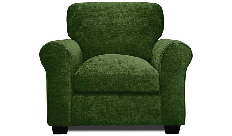 Argos green armchair discount