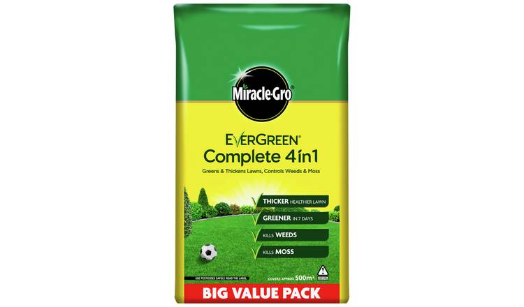 Miracle-Gro EverGreen Complete 4 in 1 Lawn Care - 500m2